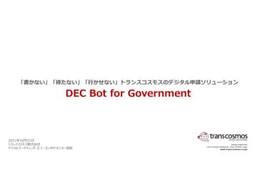 DEC Bot for Government 